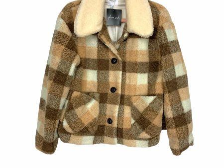 Gilli Plaid Teddy Jacket NWT- Size S Fashion