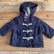 Baby Gap Navy Wool Blend Rope Closure Coat- Size 6-12 M on Sale