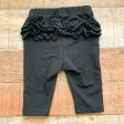 Old Navy Black Ruffle Bottom Leggings- Size 0-3M on Sale