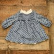 Mayoral Chambray Swiss Dot Detail Dress- Size 2-4M Supply