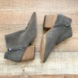 Vince Camuto Grey Nethera Perforated Bootie- Size 9.5 Online Hot Sale