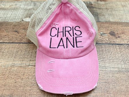 Chris Lane Distressed Baseball Cap Online Sale