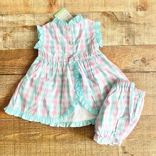 The Oaks Pastel Checked Short Set NWT- 18M Online