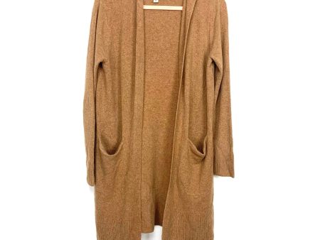 Goodthreads Camel Hooded Cardigan- Size S For Sale