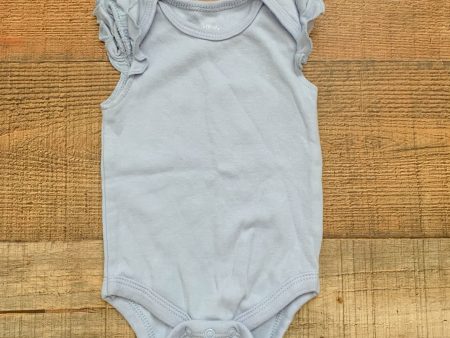 Kyle & Deena Lilac Ruffle Sleeve Onesie- Size 3-6M Online Hot Sale