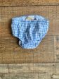 The Beaufort Bonnet Company Blue Plaid Bloomers- Size 18-24M Online now