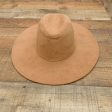 No Brand (Shop the Mint) Camel Suede Like Wide Brim Hat For Cheap