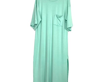 Story Mint Green T-Shirt Midi Dress- Size M Discount