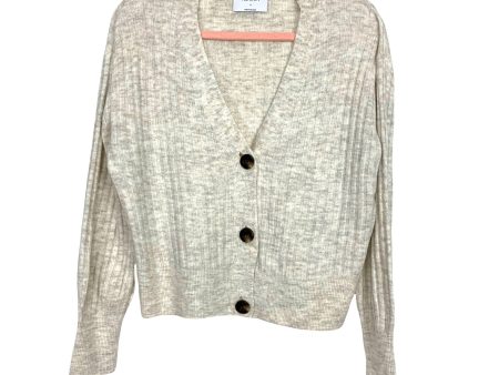 Old Navy Cream Button Up Cardigan- Size S Online Hot Sale