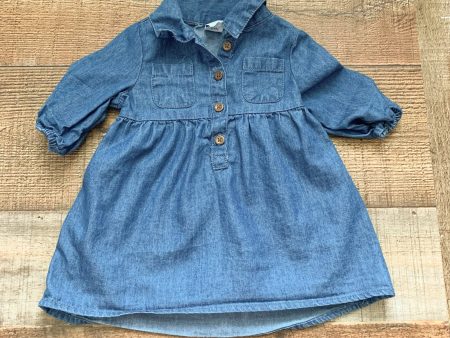 Old Navy Chambray Dress- Size 0-3M For Discount