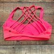 Lululemon Bright Coral Padded Sports Bra- Size 8 Sale