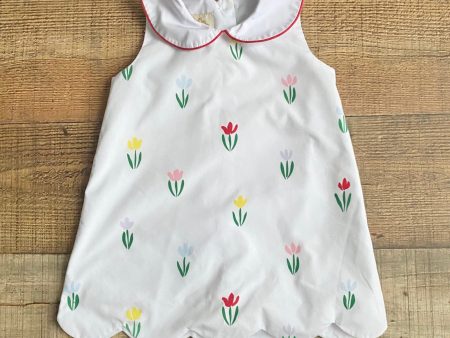 The Beaufort Bonnet Company White Tulip Dress- Size 18-24M Online Sale