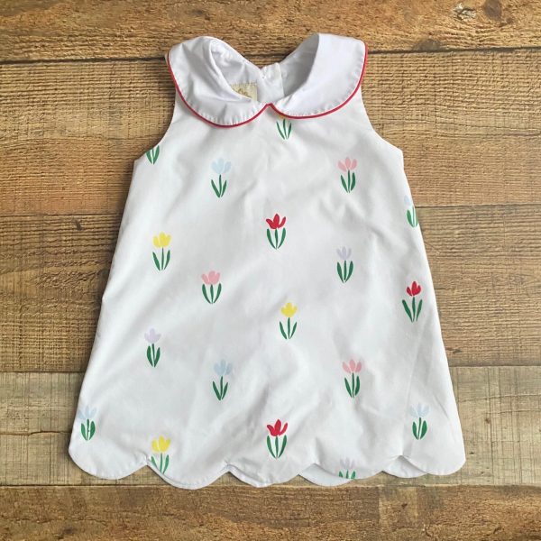 The Beaufort Bonnet Company White Tulip Dress- Size 18-24M Online Sale