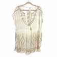 Free People Cream Embroidery Romper NWT- Size S Online Sale