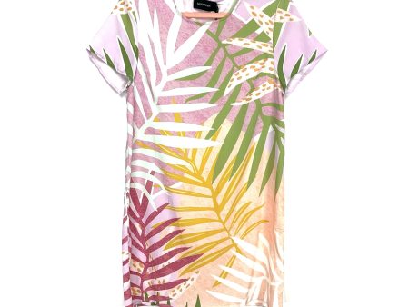 Minkpink Multi Palm Sprigs Tee Print Dress NWT- Size S Sale