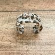 No Brand White Tortoise Plastic Cuff Online Sale