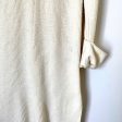 Everly Cream Turtleneck Sweater Dress with Side Slits- Size S (see notes) Online Sale