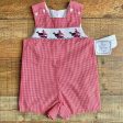 The Bailey Boys Red Gingham Smocked Outfit NWT- Size 18M Supply