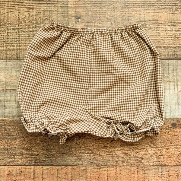 Petit Ami Smocked Pumpkin Dress with Bloomers- Size 3M on Sale