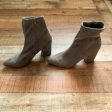 Steve Madden Grey Lolli Suede Booties- Size 7.5 Supply