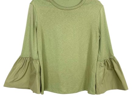 English Factory Olive Bell Sleeve Top- Size S Cheap