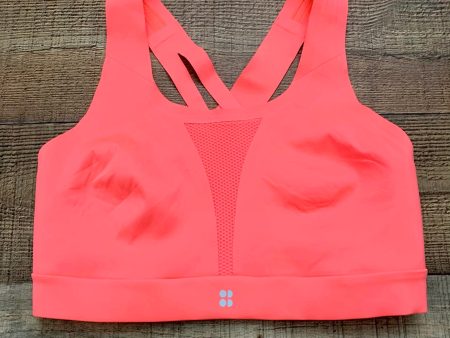 Sweaty Beaty Bright Orange Sports Bra- Size 36D Online Hot Sale