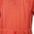 Old Navy Coral T-Shirt Midi Dress- Size M (see notes) Online