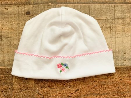 Kissy Kissy White Hat- Size MD Supply