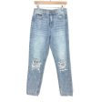 American Eagle Light Wash Distressed Mom Jean- Size 2 (Inseam 28 ) Online