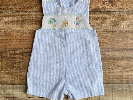 Petit Ami Blue Striped Beach Outfit- Size 18M (see notes) Online now