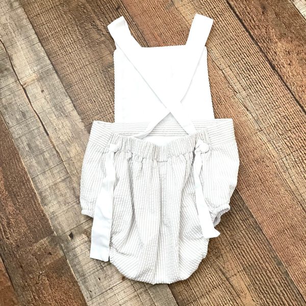 The Beaufort Bonnet Company Seersucker Sunsuit- Size 18-24M Discount