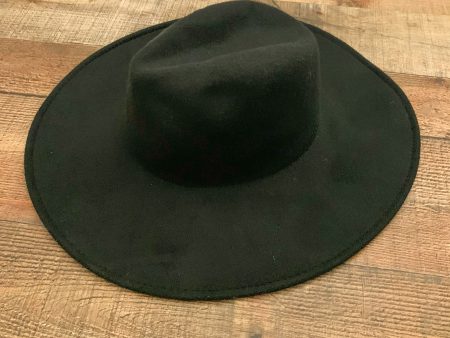 Scoop Black Wide Brim Hat NWT Online