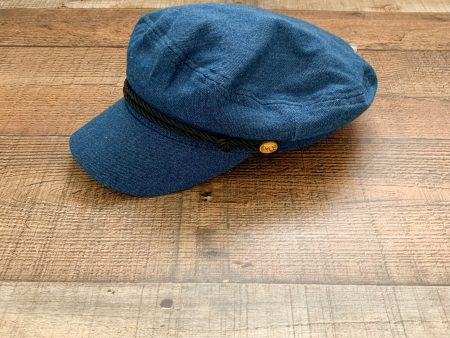 Urban Outfitters Denim Captain Hat NWT For Sale