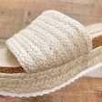 Soda Rope Espadrille Sandals- Size 7 (See Notes!) For Discount