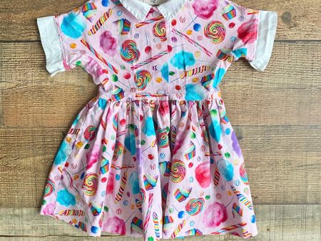 Poppy & Hen Candy Print Dress- Size 18-24M Discount