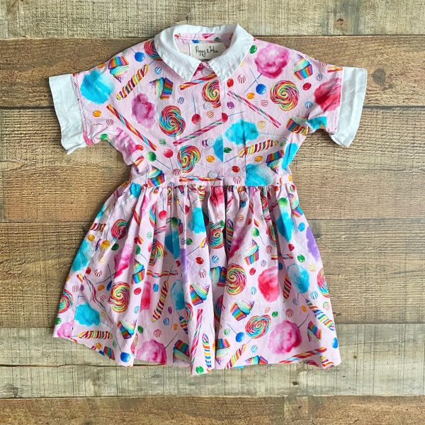 Poppy & Hen Candy Print Dress- Size 18-24M Discount