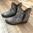 Seychelles Metallic Zip Ankle Booties - Size 6 on Sale