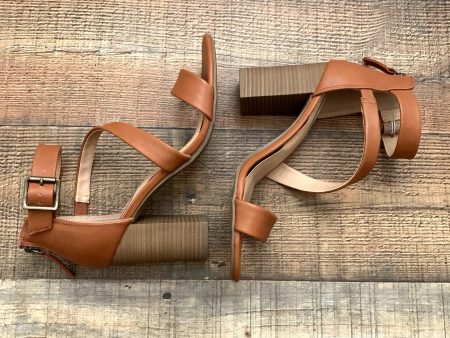 Scoop Cognac Sandal- Size 9 (Great Condition) Fashion