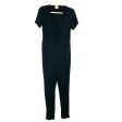 Amaryllis x Ashlee Nichols Black Ribbed Jumpsuit- Size L Fashion