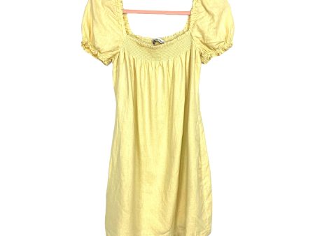 Abercrombie & Fitch Yellow Fit To Flatter Dress & Bandana Set NWT- Size S Online Hot Sale