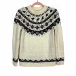 LOFT Petites Cream Sequins Wool Blend Sweater- Size M Petite Online Hot Sale