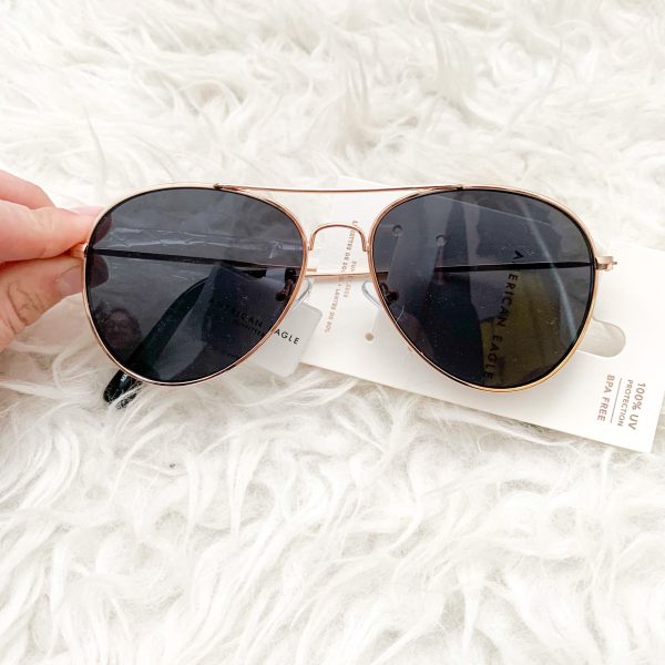 American Eagle Aviator Sunglasses NWT on Sale