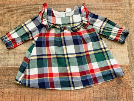 Baby Gap Plaid Ruffle Dress with Bloomers NWOT- Size 3-6M Supply