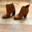 Ana Brown Suede Like Booties- Size 9 (In Great Condition!) Online