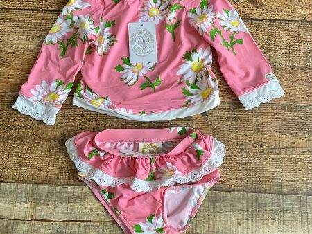 The Beaufort Bonnet Company Two Piece Floral Swim Suit NWT- Size 2T Sale