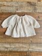 Harbour Light Tan Gauze Cotton Long Sleeve Top- Size 6-12M Online Sale