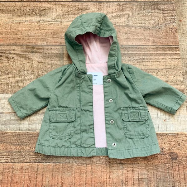 Old Navy Green Jacket- Size 0-3M Online Hot Sale