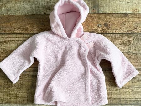 Widgeon Pink Fleece Hooded Jacket- Size 9M Hot on Sale