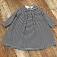 The Bailey Boys Navy and White Striped Dress- Size 2T Sale