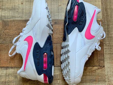 Pre-owned Nike White Air Max- Size 7.5 For Sale